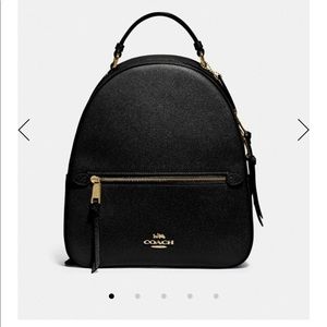 NWT Coach Jordyn Backpack Black